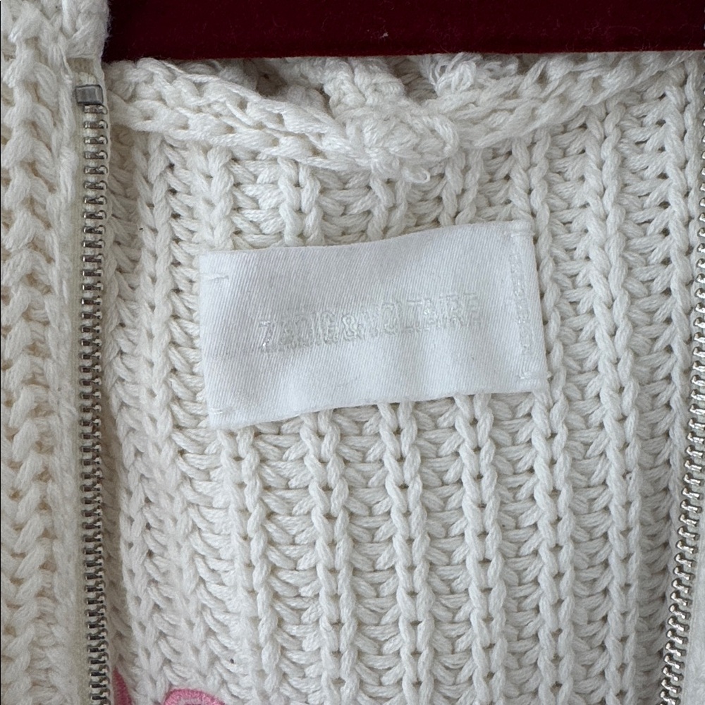 Zadig & Voltaire M/L Anya Cow Blason Cardigan - Picture 6 of 12